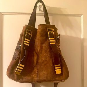Michael Kors Distressed Satchel bag